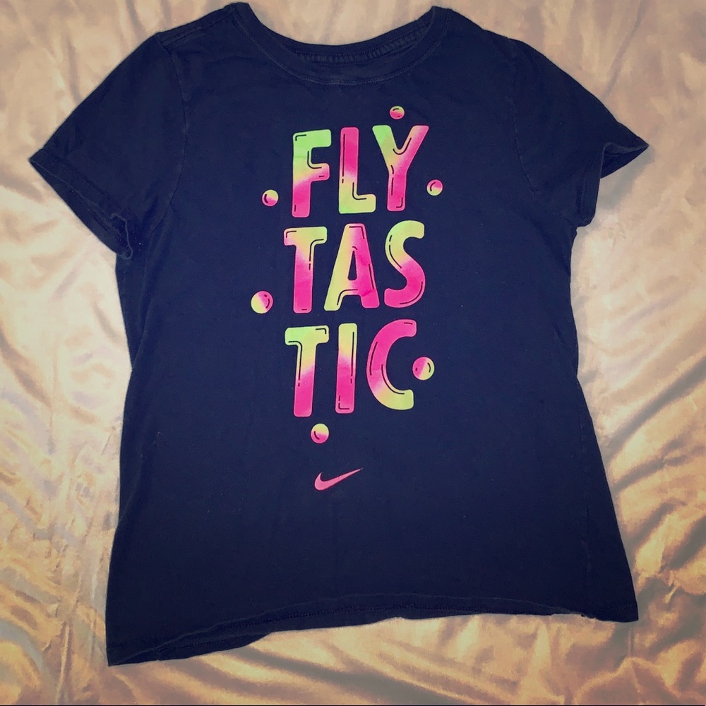 Nike girls sports shirt flytastic size Large
